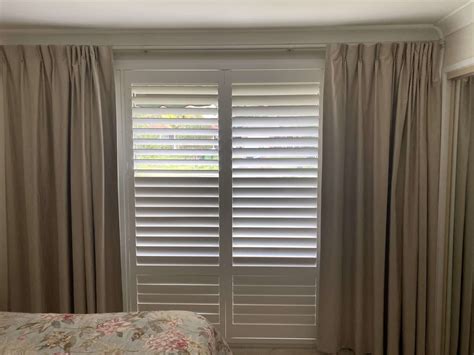 How To Pair Plantation Shutters With Curtains