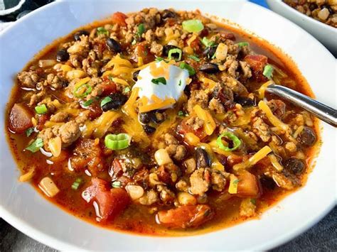 Robin Miller Cooks The Best Turkey Chili With Black Beans And Corn