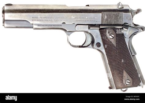 Weapons Firearms Pistols Colt Type 1911 Caliber 45 Us Army