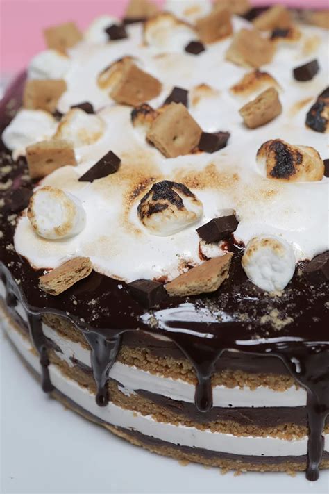 Smores Icebox Cake Getthedish Desserts To Make Food Videos Desserts