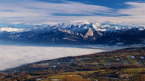 France The Mont Blanc Massif Bing Desktop Wallpaper Preview