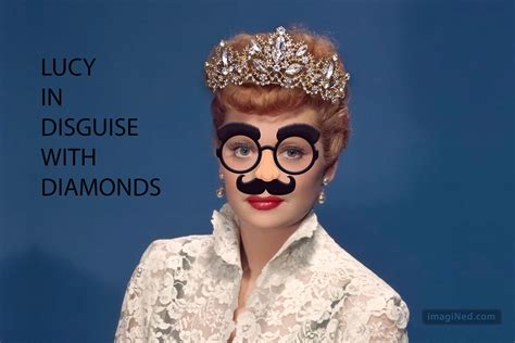 Lucy In Disguise With Diamonds Imagined Conceptual Artistry