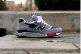 New Balance Red Grey Pictures