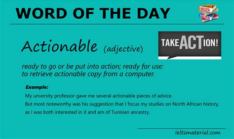 Word Of The Day For Speaking And Writing Task 2