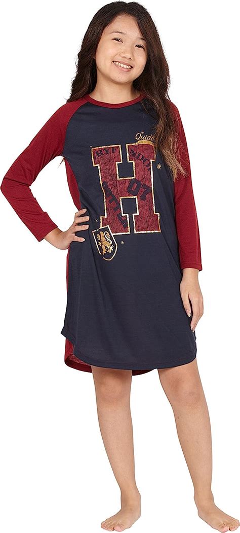 Free Shipping Harry Potter Girls Gryffindor Nightdress Fast Shipping