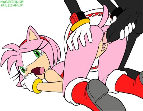 Rule 34 Amy Rose Anthro Ass Erection Female Female On Top From Behind