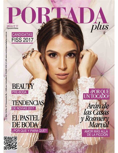 Revista Portada Plus Edicion 97 Novias Tendencias 2017 Rosmeri Marval By Revista Portada