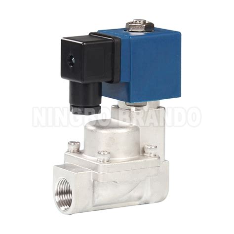 120 Bar High Pressure Solenoid Valve With Stainless Steel Body China