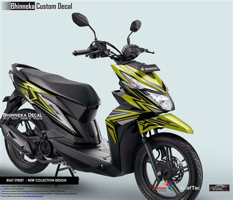 Honda Beat Street Modif Simple Modifikasi Beat Street Simple Babylook