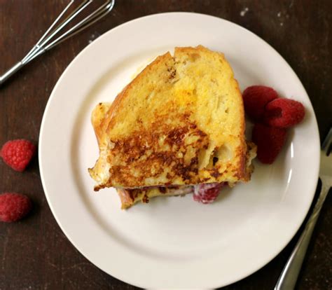 Raspberry Cream Cheese Stuffed French Toast Words Of Deliciousness