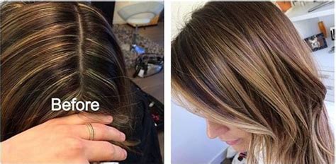 How To Fix Stripey Highlights For A Brunette Bad Hair Hair Hair Day