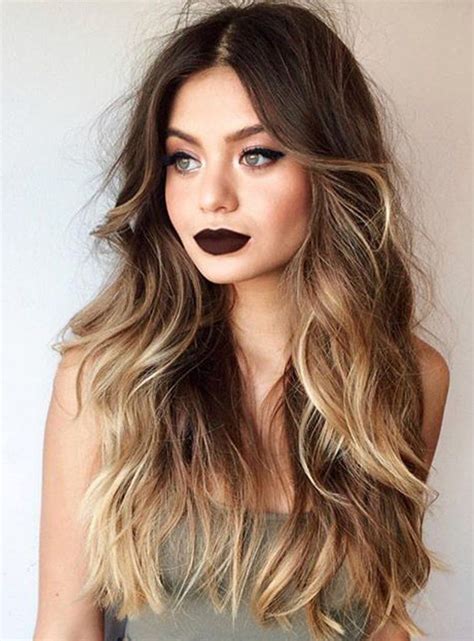 Ombre Hairstyles For Women Ombre Hair Color Ideas For Dark Hair With Highlights