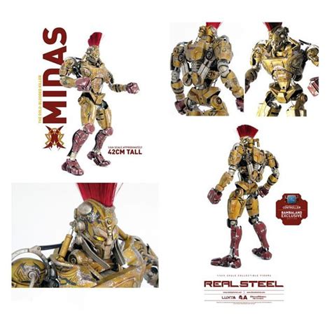 Real Steel Midas Revealed By Threea With Images Real