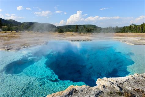 Hot Spring Pool At West Thumb Geyser Basin Smithsonian Photo Contest