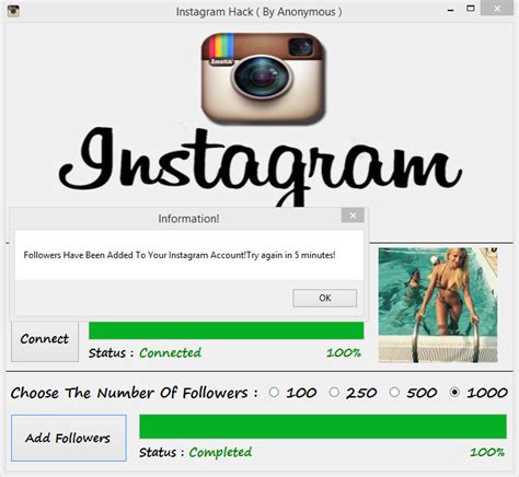 Instagram Hack By Anonymous Add Followers No Password Free Download Surreal Hacks