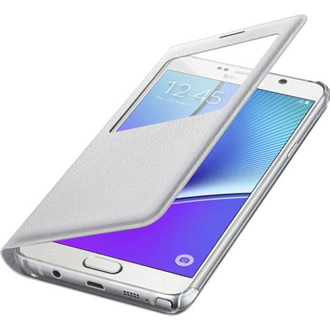 Completely log out of the. Samsung S-View Flip Cover for Galaxy Note 5 (White)