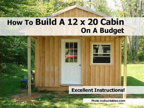 How To Build A 12 x 20 Cabin On A Budget There are a lot of factors to keep in mind before it comes time to ready to learn how to build a tiny home?