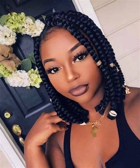 Trendy Braided Hairstyles In 2019 For Millenial Ladies Short Box Braids