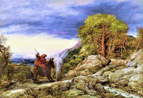 The Prophet Balaam And The Angel Digital Remastered Edition Painting