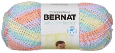 Bernat Baby Coordinates Yarn Ombres Cotton Candy 1 Count Kroger