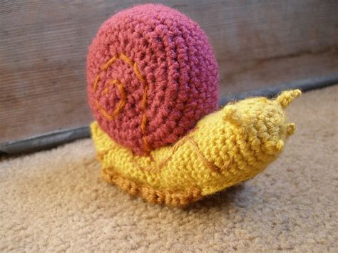 Free Crochet Snail Patterns For Lazy Cuteness Lovers