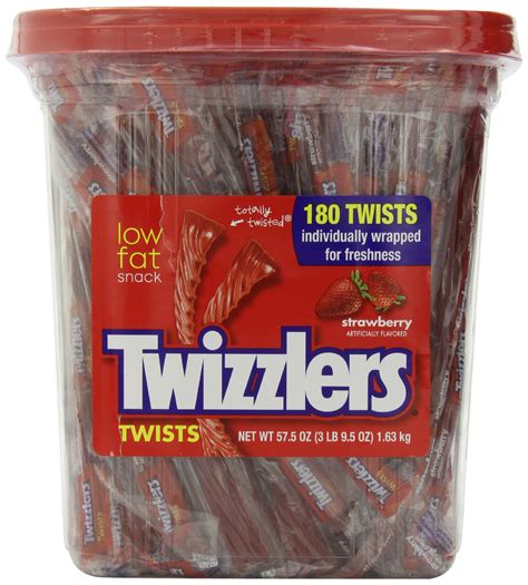 Buy Twizzlers Licorice Candy Strawberry 180 Count Pack Of 2 Online
