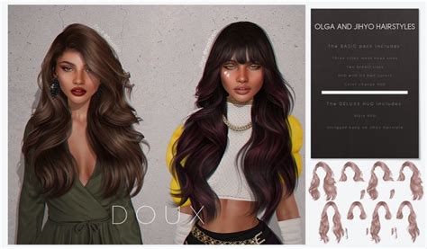 Pin By Angie St Germain On Doux In 2021 Sims Hair Sims Hair Cc The