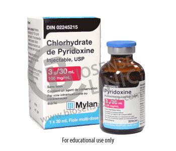 Veillez à toujours utiliser ce médicament en suivant exactement les indications de votre médecin. Vitamin B6 Injection - 100 mg/ml | buyb12injection.com