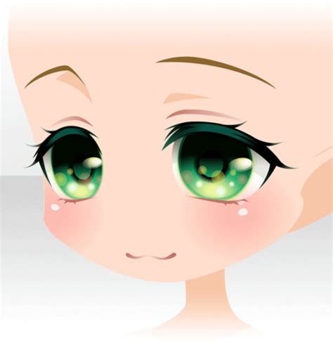 Anime Chibi Girl Eyes