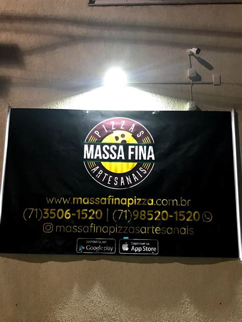 Massa Fina Pizzas Artesanais Restaurante Salvador Avaliações De Restaurantes