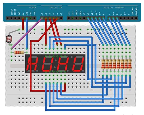 4 Digit Counter With 7 Segment Display Module Tm1637 Arduino Project