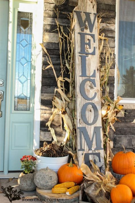 85 Pretty Autumn Porch Décor Ideas Digsdigs