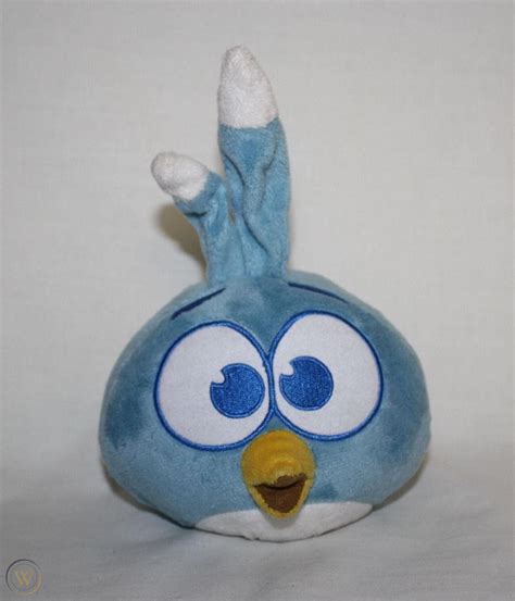 Angry Birds Stella And Friends Plush Stuffed Toy Blue 5 Luca Great