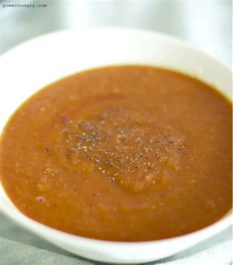 Red Lentil And Tomato Soup Vegan 3 Ingredients Recipe