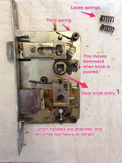 How Do I Repair This Old Door Lock Home Improvement Stack Exchange