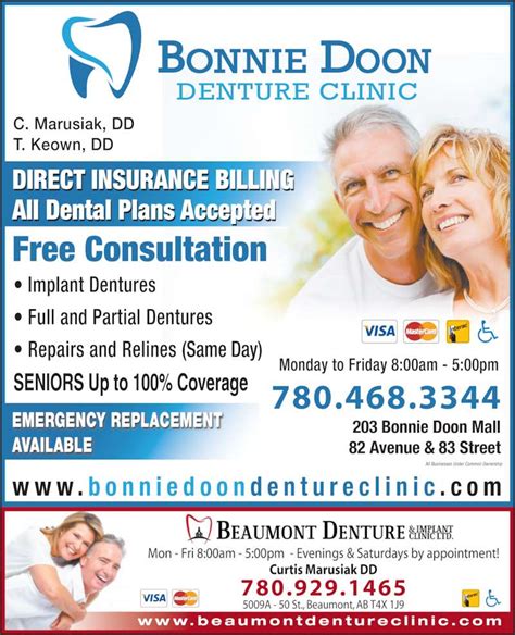For instance, an insured person insurance terms, definitions and explanations are intended for informational purposes only and do not in any way replace or modify the definitions and. Bonnie Doon Denture Clinic - Opening Hours - 203-8330 82 ...
