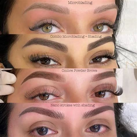 Which Brow Enhancement Method Is Right For You Microblading Powder Brows Or Nano Brows M