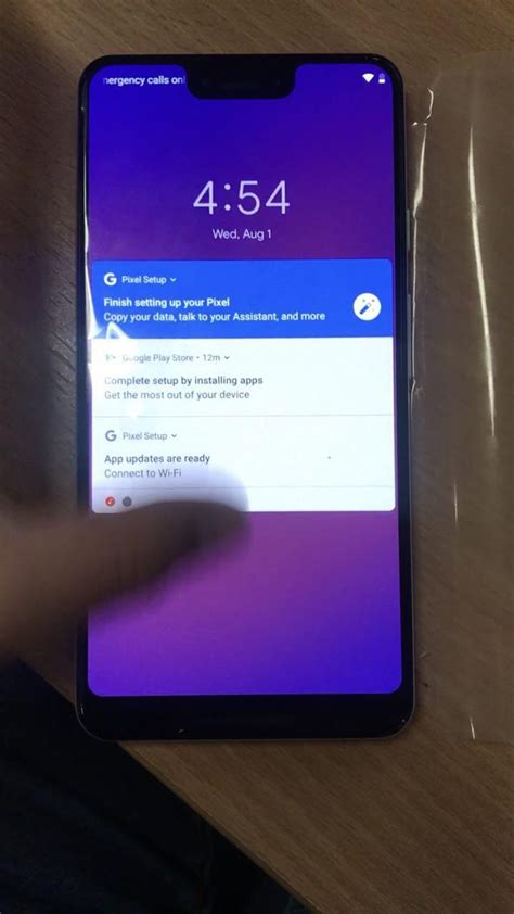 From a home screen, touch and swipe up to display all apps. Google Pixel 3 XL leak: hands-on images show USB-C ...