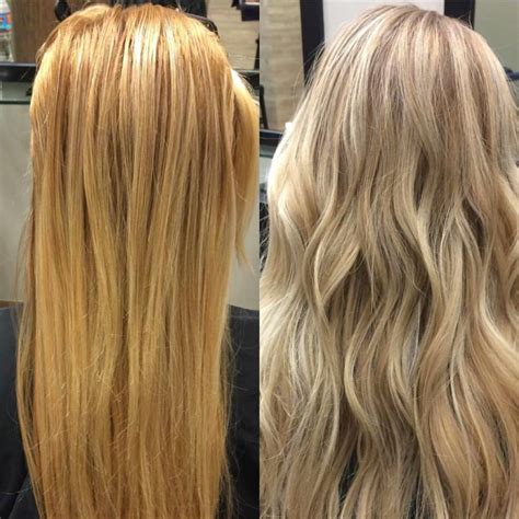 Blondes (may) have more fun, but they can also have a harder time maintaining their desired hair color. {How to Keep Blonde Hair Ashy} - Raspberry Glow
