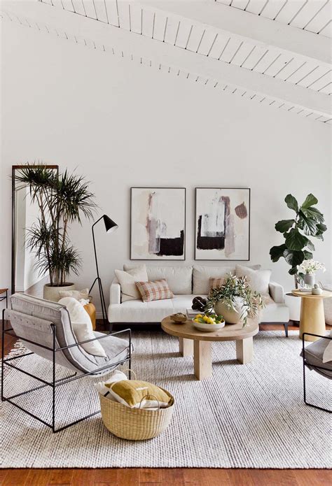 An Organic Modern Living Room Reveal Paper And Stitch