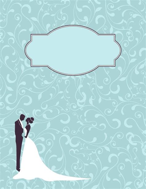 Free Printable Wedding Binder Cover