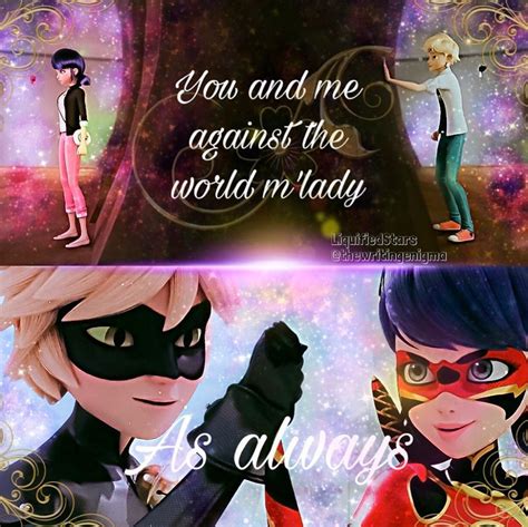 Liquifiedstars🌟 On Instagram “🐾🐞ladynoir Always 🐞🐾 💜quote From