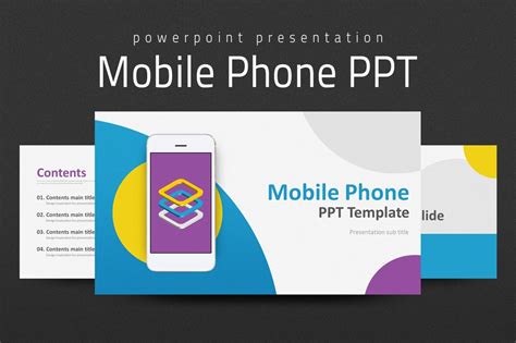 Mobile Phone Ppt Presentation Templates Creative Market