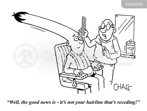 Receding Hairline Cartoons And Comics Funny Pictures From Cartoonstock