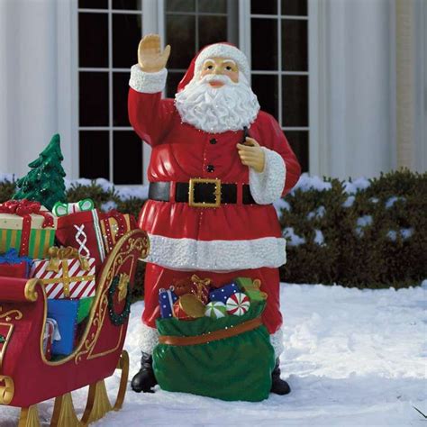 Evoio 50 inch outdoor climbing hanging santa claus for christmas decoration/outdoor hanging ornament decoration (red3) 3.9 out of 5 stars. Pin on Christmas-Outdoor Decor