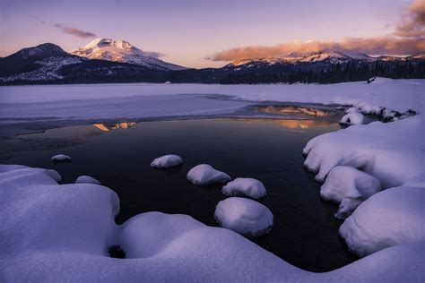 Its Almost That Time Again Caught A Gorgeous Sunset At Sparks Lake In