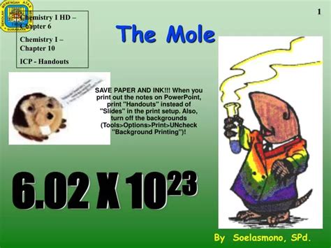 Ppt The Mole Powerpoint Presentation Free Download Id2119911