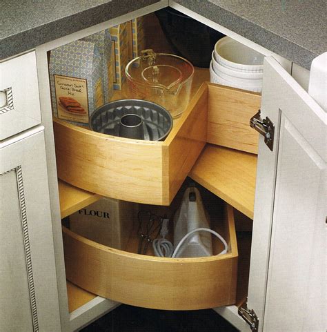 Awesome Corner Cabinet Storage Ideas