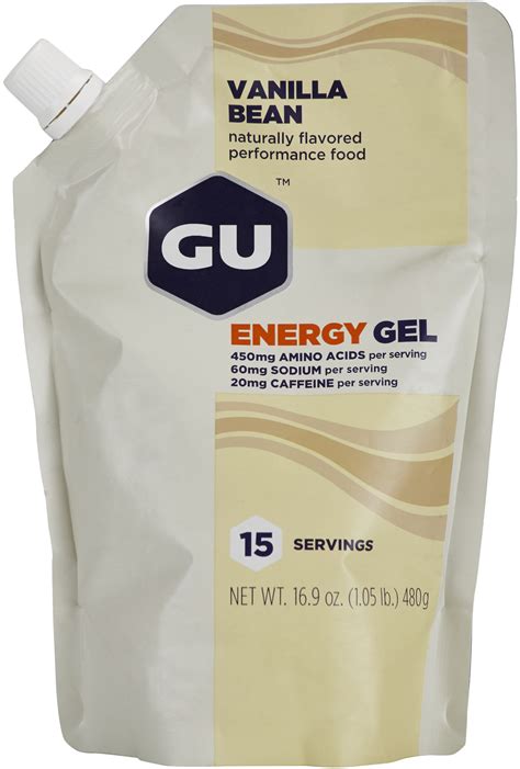 Gu Energy Gel Bulk Pack 480g Vanilla Bean Günstig Kaufen Brügelmann