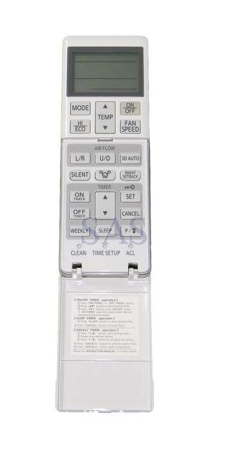 Mitsubishi Heavy Industries Air Con Remote Control Rla502a700r